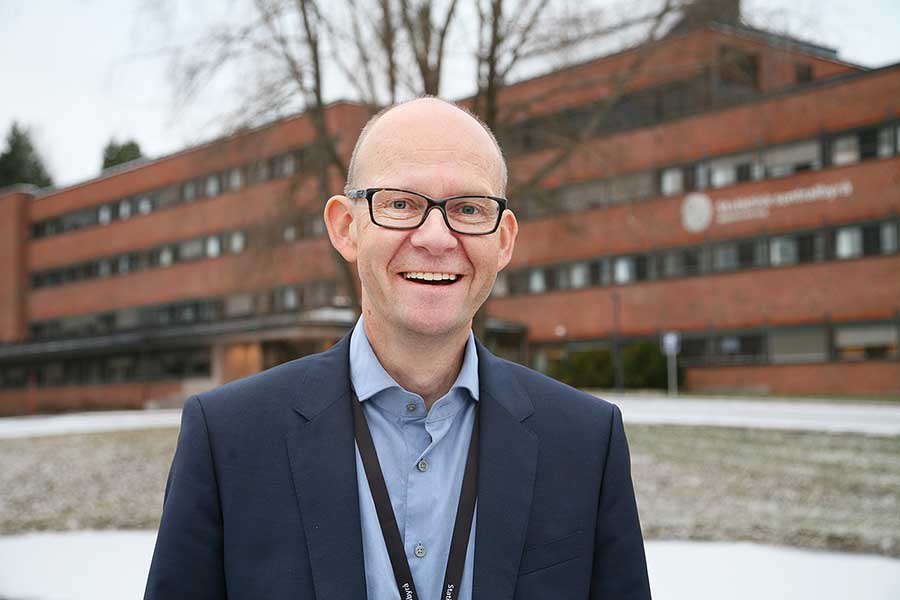 Geir Axelsen er administrerende direktør i SSB i jubileumsåret.